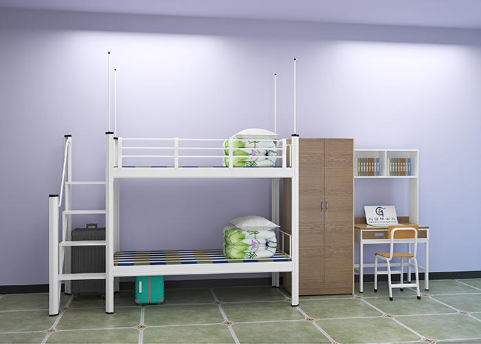 学生喜欢哪款工艺的上下铺铁架床?为何学生喜欢深圳双层铁架床?