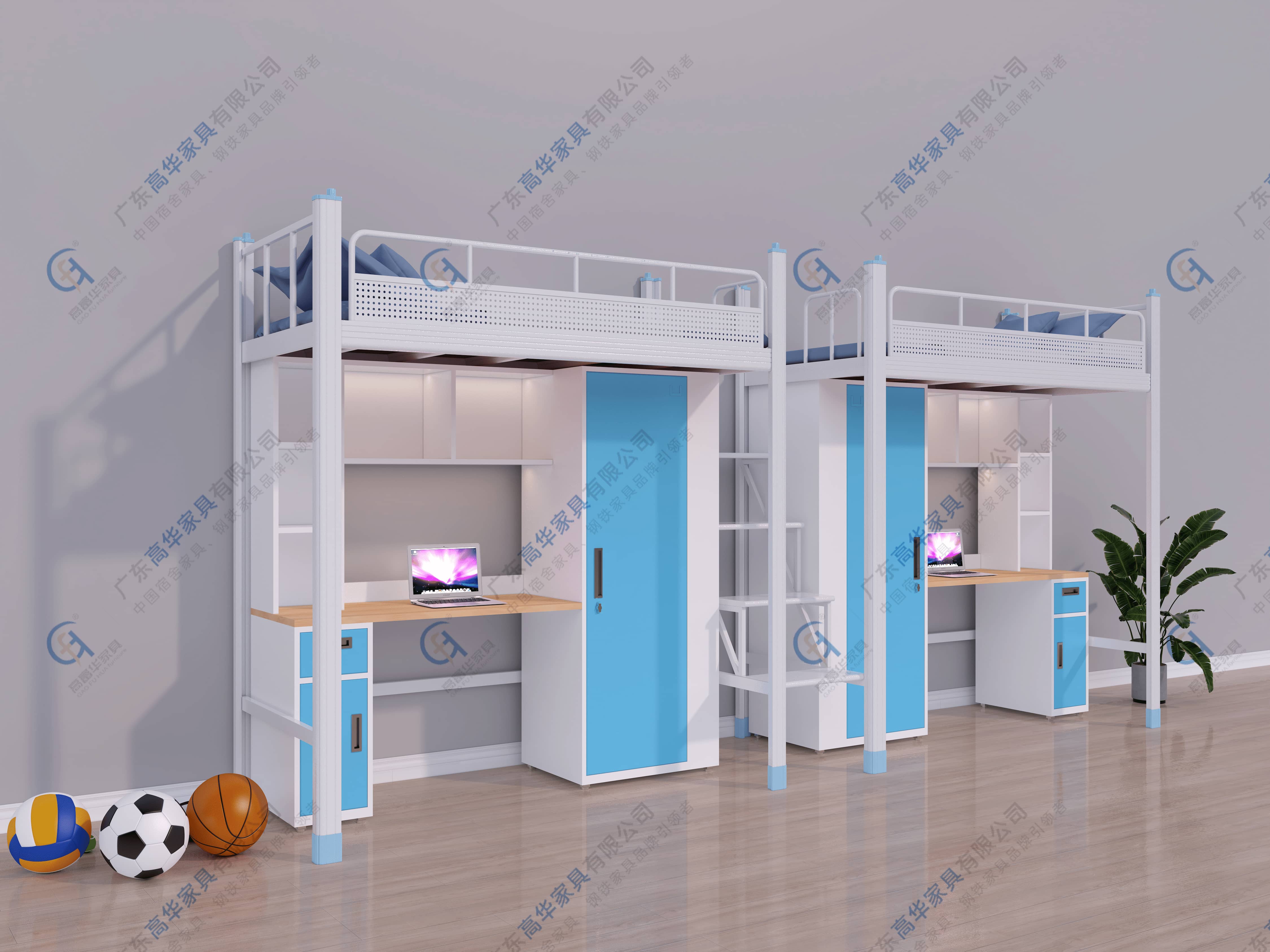 卡扣式公寓床安装指南