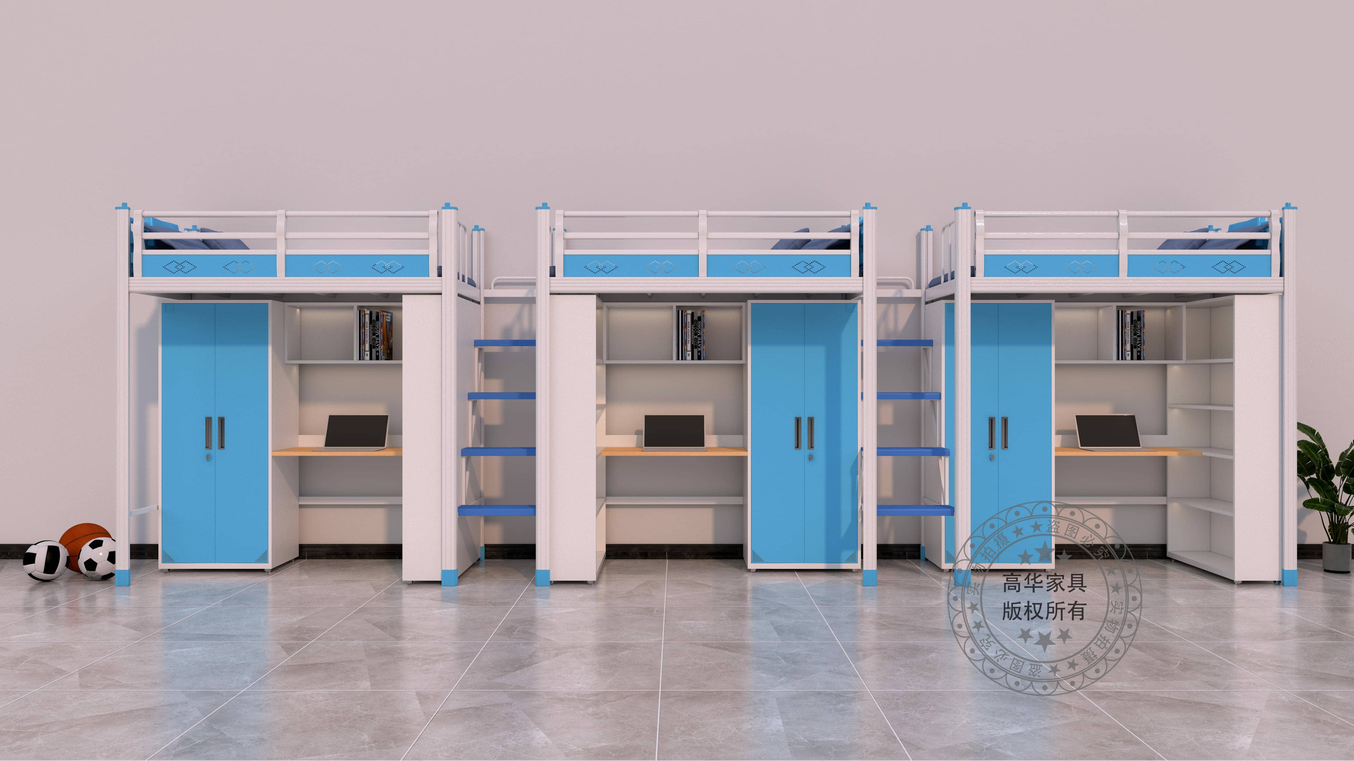 组合公寓床-GH-G-034