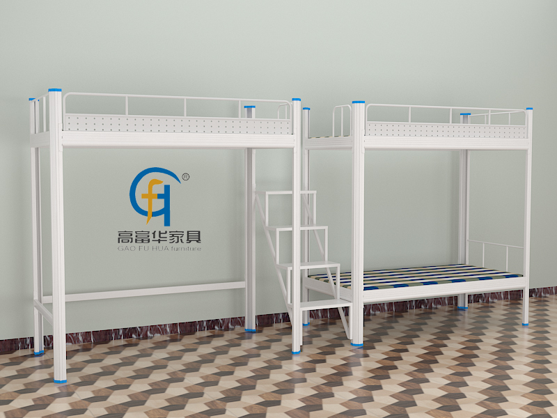 两连体三人位中梯大学公寓床床架