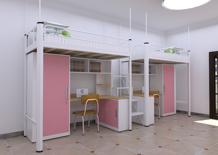 深圳市学生公寓床厂家的公寓床