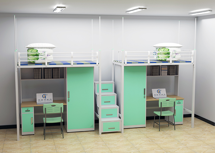 大学生连体公寓床图片 大学生连体公寓床图片